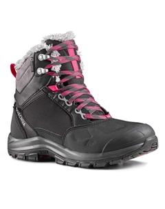 Ботинки теплые водонепроницаемые походные женские SH520 X-WARM MID Quechua
