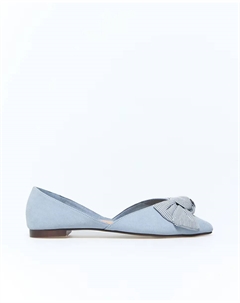 Балетки женские, синий Сфера