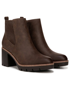 Ботильоны Madalynn с блочным каблуком, коричневый Naturalizer