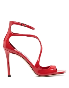 Сандалии Azia 95 мм, красный Jimmy choo