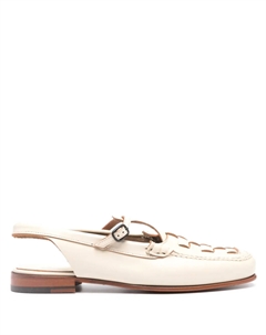 Кожаные слиперы Roqueta, нейтральный Hereu