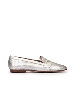 Женские мокасины с маской для глаз, серебряный Pedro miralles