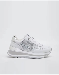 Женские кроссовки на платформе на шнуровке, белый Replay