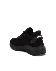 Женские кроссовки на шнуровке, чёрный Refresh