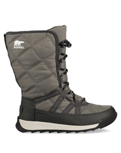 Стеганые ботинки Whitney II со шнуровкой, серый Sorel