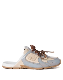 Мюли из коллаборации с New Balance, синий Miu miu