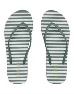 Salva женские шлепанцы, белый/зеленый Protest