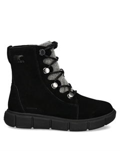 Сапоги женские замшевые, черный Sorel