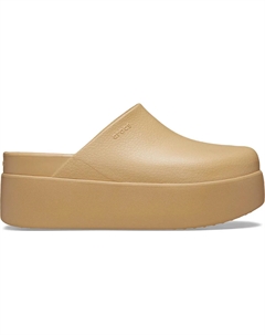 Сабо на платформе Dylan W Женские сабо, коричневый Crocs