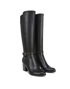 Сапоги Uptown Wide до колена, черный Naturalizer