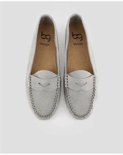 Женские мокасины с классическим дизайном и круглым носком, светло-зеленый Blogger