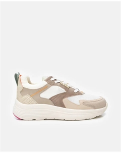 Женские кроссовки на шнуровке, бежевый Refresh