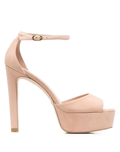 Босоножки на платформе, розовый Stuart weitzman
