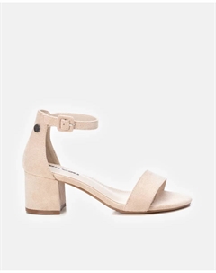 Женские босоножки на каблуке с застежкой на пряжке, золотой Refresh