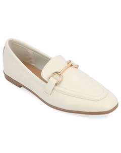 Широкие мокасины Mizza, белый Journee