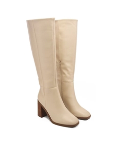 Сапоги до колена Flapper, белый Dv dolce vita