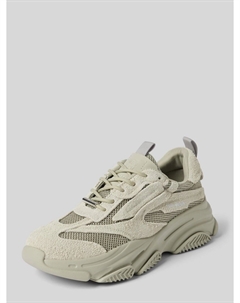 Кроссовки на шнуровке модель 'POSSESS', песочный Steve madden