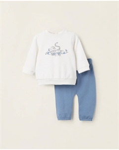 Спортивный костюм для мальчика с мотивом Винни-Пуха, белый Zippy