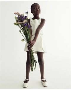 Юбка для девочек, белый Сфера