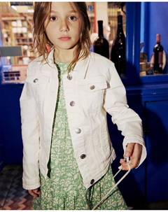 Джинсовая куртка, белый Сфера