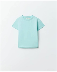 Однотонная футболка, бирюзовый Сфера