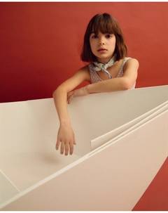 Купальник с принтом для девочки, белый Coconut el corte inglés