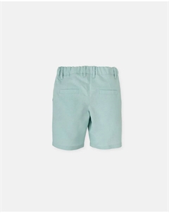 Бельевые шорты-бермуды для мальчиков с петлями для ремня на талии, цвет Verde Agua Tutto piccolo
