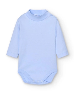 Набор из 2 детских боди с водолазкой с длинным рукавом, синий Babidu