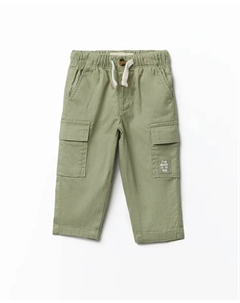 Хлопковые брюки-карго, цвет Kaki Сфера