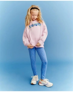 Базовые леггинсы для девочек с веточками Kids, синий El corte inglés