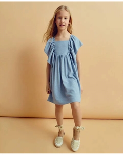 Круглое платье для девочки, индиго Coconut el corte inglés
