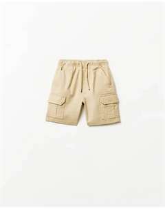 Хлопковые шорты-карго, бежевый Сфера