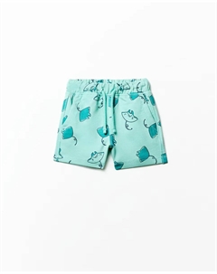 Бермудские шорты рыба, бирюзовый Сфера