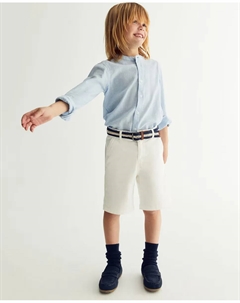 Льняная рубашка, синий Сфера