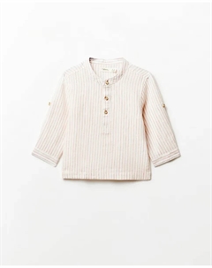 Льняная хлопчатобумажная рубашка, цвет Burdeos Сфера