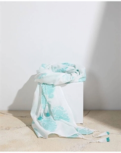 Женское парео с вырубкой, белый Stella rittwagen