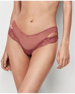 Бразильские трусики с боковыми разрезами, цвет Rosa Gisela