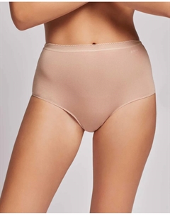 Базовые высокие трусики на экстра-плоской резинке, цвет Nude Gisela
