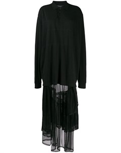 Barbara bologna платье макси асимметричного кроя один размер черный Barbara bologna