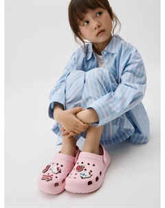 Сабо с декором Hello Kitty для девочек Sela