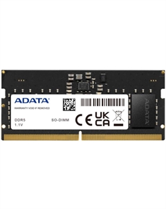 Модуль памяти SODIMM DDR5 32GB AD5S560032G-S PC5-44800 5600MHz CL46 1.1V Adata