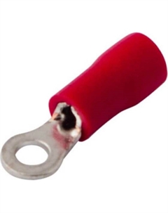 Наконечник 08-0011 кольцевой изолированный диам. 3.2 мм 0.5-1.5 мм2 (НКи 1.5-3/НКи 1,25-3) красный Rexant