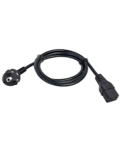 Кабель питания PC-C19D-2M 3x1,5 2М C19-Schuko Itk