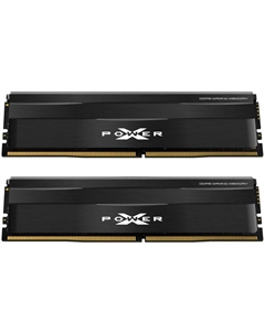 Модуль памяти DDR5 32GB (2*16GB) SP032GXLWU560FDE XPOWER Zenith PC5-44800 5600MHz CL40 1.25V black Silicon power