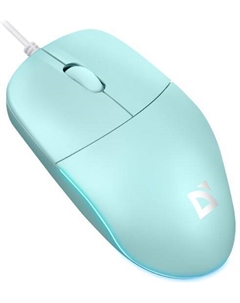 Мышь Azora MB-241 голубая, 3D, 1200dpi, 1.8м Defender