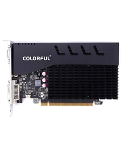 Видеокарта PCI-E GeForce GT 710 (GT710 NF 1GD3-V) 1GB GDDR3 64bit 28nm 954/1333MHz VGA/DVI/HDMI RTL Colorful