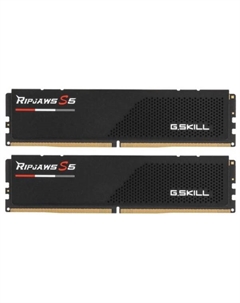 Модуль памяти DDR5 32GB (2*16GB) F5-5200J4040A16GX2-RS5K RIPJAWS S5 PC5-41600 5200MHz CL40 1.1V Black G.skill