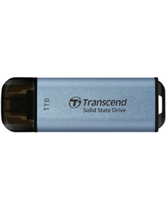 Внешний SSD TS1TESD300C ESD300C 1TB 1050/950 MB/s голубой Transcend