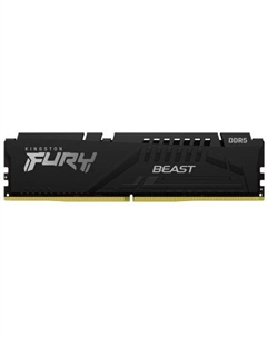 Модуль памяти DDR5 32GB (2*16GB) KF552C36BBEK2-32 Beast black PC5-41600 5200MHz CL36 1RX8 1.25V 16Gbit retail Kingston fury