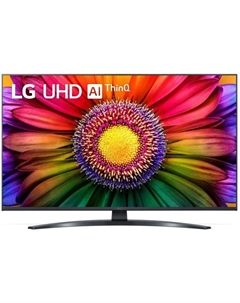 Телевизор LED LG 55UR81009LK.ARUB 55", черный 4K Ultra HD 60Hz DVB-T DVB-T2 DVB-C DVB-S2 USB WiFi Smart TV Lg